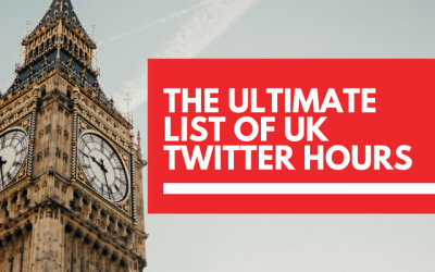 Full list of UK Twitter Hours in 2018
