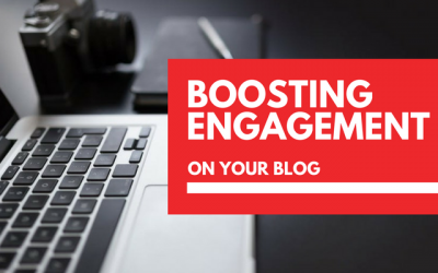 How can I increase engagement levels on my blog?