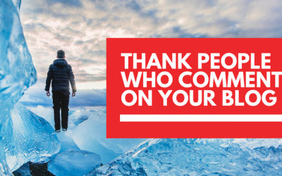 How to thank people who comment on your blog