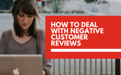 How to deal with negative 😡 customer reviews online and make a positive impact