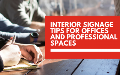 Interior signage tips for any office or professional space
