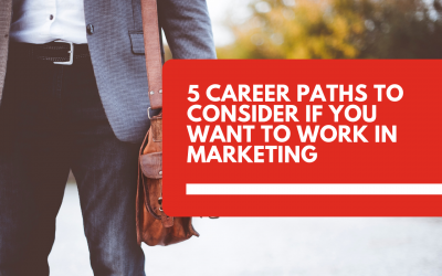 5 career paths to consider if you want to work in marketing